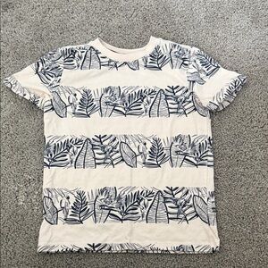 Cat & Jack Navy Botanical Kids T-Shirt